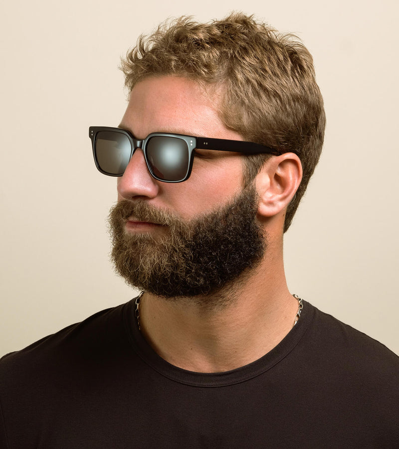 RAEN West-Recycled Black / Smoke Polarized Unisex Handmade  display picture 1